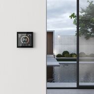 Умный сенсорный терморегулятор с LCD дисплеем Werkel W1851108, черный