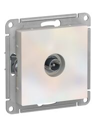 Розетка Systeme Electric ATLASDESIGN TV оконечная 1DB механизм жемчуг ATN000491