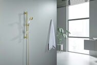 Душевой гарнитур 1 режим 65 см Aquatek Классик AQ2020PG золото полированное