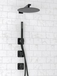 Душевая система WasserKRAFT Fulda A5251.299.219.258.302.242.217 без излива, черный Soft-touch — миниатюра 3