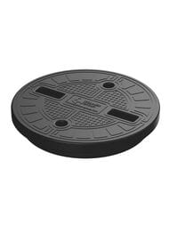Крышка колодца Polimer Group КС-1-КС-2.2 (60х400) пластиковая, черная