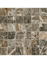 Мозаика Atlas Concorde Forte Dei Marmi Quark Breccia di Car. Mosaic Cer, (300x300), коричн (кв.м)
