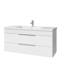 Тумба под раковину Caprigo MONBAR 120 (1163х446х550) подвесной, 2 ящика, цвет Бланж 36316-SF027