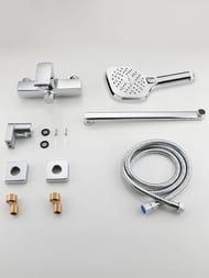 Смеситель для ванны с изливом и дивертором , GAPPO хром, G2250-8