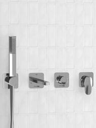 Смеситель для ванны/душа WasserKRAFT Weida A3151.268.270.271.087.103 встраиваемый, с лейкой, хром — миниатюра 5
