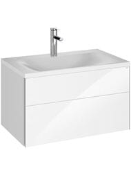 Тумба с раковиной Keuco Reflex 796х487х450 подвесная, белый 39603210100