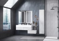 ������� AQUATON ������ 120 1A249702SKW80 1194x29x1100 2 ���� �����., ����, touch ����., ANTI-STEAM