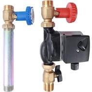 Насосная группа STOUT с прямым контуром 3/4" с насосом Grundfos UPSO 15-65 130, SDG-0001-002002