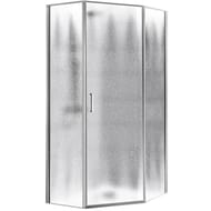 Душевой уголок BelBagno Uno (900х900х1950) UNO-195-P-1-90-CH-CR стекло шиншила/профиль хром