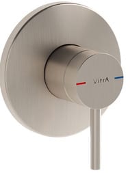 Смеситель Vitra Origin для душа встраиваемый, никель шлифованный A4262134