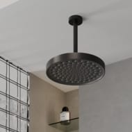 Верхний душ AQUAme O300 мм, Черный AQM8601MB