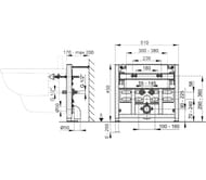 ��������� ���� ��� ���� ALCAPLAST A105/450