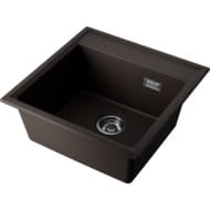 Мойка Omoikiri DAISEN 51 ES (510х510х195) врезная, артгранит, цвет эспрессо 4997305