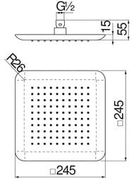 ������� ��� NOBILI ��� ���������, 245�245 ��, ����������, ���� AD139/122CR