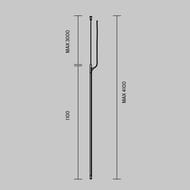 ���������� Maytoni Arity (������) TRX233-VL-1B ��������� 1� ������������, IP20, ������