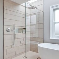 Кронштейн для верхнего душа Paini 350 мм, круглый, настенный, хром 50CR745TT35