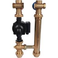 Насосная группа STOUT для твердотопливных котлов 1 с насосом Grundfos UPSO 25-65 SDG-0014-002502