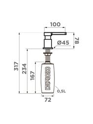 ������� Omoikiri OM-04-C �������� ������, ����: ���� 4995049