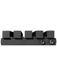 Дизайн-радиатор STOUT Tube Quadro 5 секц. ниж.прав..подкл. QV40-1750-5 R RAL1T103S9005 черн.мат.муар