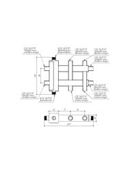��������������� ��������� Gidruss BMSS-40-3DU �� 40 ���, 3/4, 4D-����������, �����. ������������