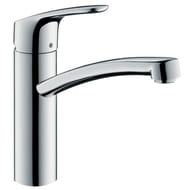 Смеситель Hansgrohe Focus M41 для кухни, поворотный излив, для водонагр-лей открытого типа 31804000