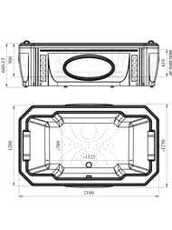 ����� ����� ������� Fra Grande ��������� (2100�1200) �����, � �����, �������� ������� 4-01-0-0-1-416