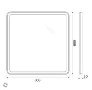������� BelBagno (800x30x800) � ���������� � ��������� ������������ SPC-MAR-800-800-LED-BTN