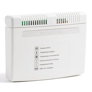 Теплоинформатор Бастион TEPLOCOM GSM информирует о состоянии системы отопления
