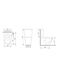 ������-������� AM.PM Func 375�840�640 ������������, �����������, ������� ���������, ����� C8F8600SC