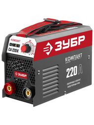 Сварочный аппарат ЗУБР СА-220К, 220А, инверторный, электрод d=5 мм — миниатюра 1
