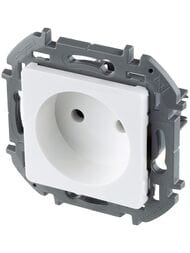 Розетка LEGRAND INSPIRIA без заземления 16 А  белый 673710