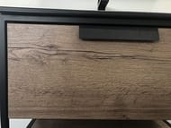 Тумба COMFORTY Бонн-75 (755х520х465) подвесная, с раковиной, дуб темный 00-00001936