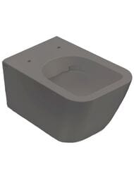 Унитаз подвесной Globo Stone STS05AT 520х360х330 безободковый, со скрытым креплением, цвет: agata