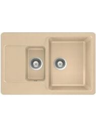 Мойка SCHOCK Cambridge 60D Compact (770х510) Cristalite+, цвет: лунный камень   700706