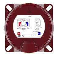 Смеситель для душа AQUAme термост., встр-мый, на 2 потр., хром, AQM8802CR