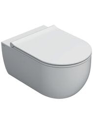 Унитаз подвесной Globo Lalita MES02BI 540х360х340 безободковый, крепеж в комплекте, белый