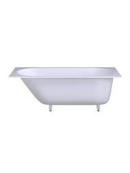 Ванна встраив. Salini Ornella Kit (1600х700х600) иск.камень,S-Sense,белый глянец 102416M