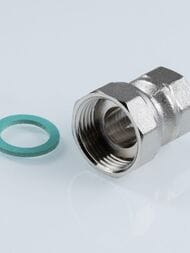 Муфта VALTEC 1"х3/4" ВВ с накидной гайкой, VTr.614.N.0605
