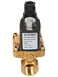 Клапан соленоидный STOUT 3/4", 24В, непрямого действия, нормально открытый SSV-0040-024020