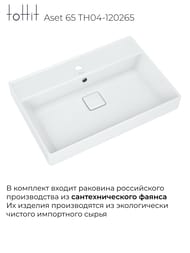 ����� � ��������� toHit Aset 65 (655�470�590��) ���������, 2 �����, ����: ����� TH04-120265