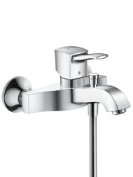Уценка! Смеситель Hansgrohe Metropol Classic 31340000 настенный для ванны, однорычажный, хром