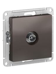 Розетка телевизионная Systeme Electric ATLASDESIGN TV мокко ATN000693