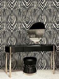 Панно виниловое на флизелине ROBERTO CAVALLI Home 8 (3,0х3,0) зебра, бежевое 19129 (рул.)