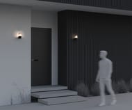 Настенный светильник Maytoni Piccadilly (Пикадилли) O016WL-01B, E27х1 23Вт IP 44, черный
