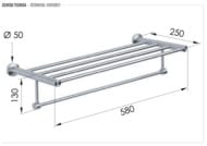 ����� 60 �� Remer Minimal INOX Mi70INOXCR, ����������� ����� �������