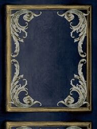 Обои виниловые на флизелине  Grandeco Icon 191502 (0,53х10,05) синий (рул.)