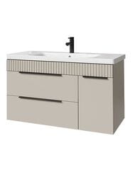 Тумба под раковину Caprigo MONBAR-Smalty 100 (976х446х550) 2 ящика 1 дв спр 36315Reml-050.000.00.20