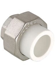Американка, 40х1.1/2"В, для полипропиленовых труб, белая VTp.762.0.04008
