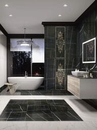 Декор KERAMA MARAZZI Греппи (400х1200) черный+коричневый HGD\B441\14037R (шт.)