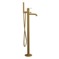 Смеситель для ванны Remer Atelier AL08BG, золото брашированное